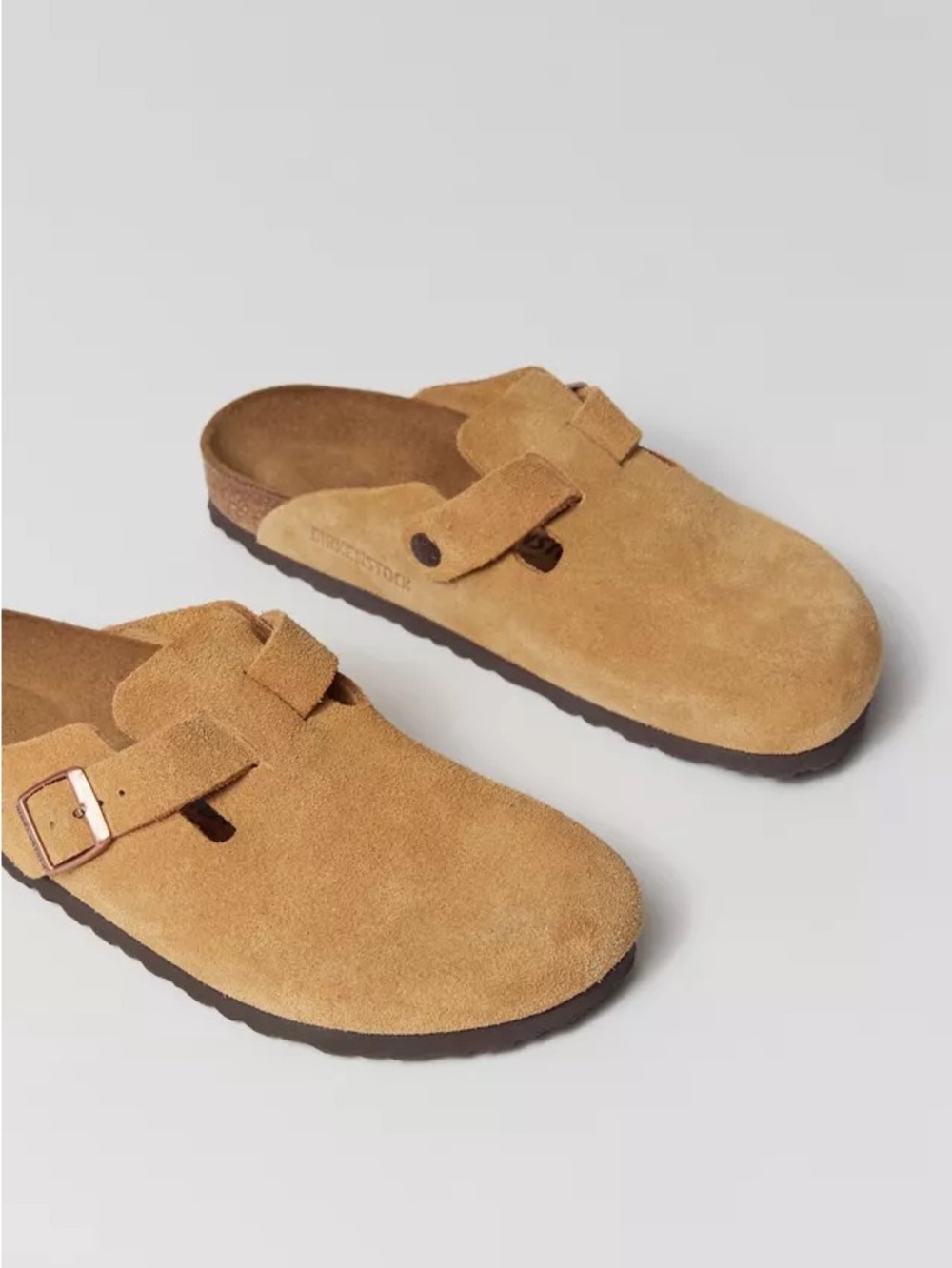 Birkenstock Boston Mule, NWT, Latte Cream, Size 41 / US 10